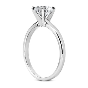 Lab Diamond "Tiffany Style" Solitare Ring