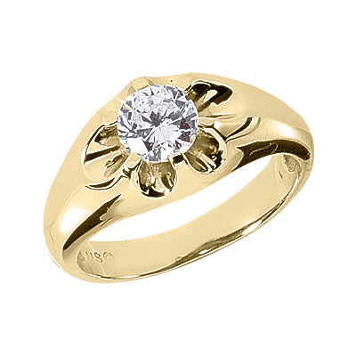 The Dante Diamond 14kt Gold Ring