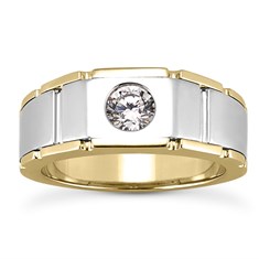 The Rocco Diamond 14kt Gold Ring For Him