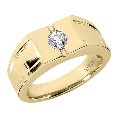 The Stefano Diamond 14kt Gold Ring