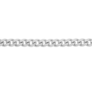 Sterling Silver 5mm Miami Cuban Chain with Lobster Lock