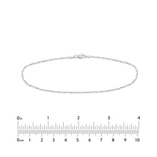 Load image into Gallery viewer, Sterling Silver 1.7mm Singapore Chain