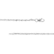 Load image into Gallery viewer, Sterling Silver 1.7mm Singapore Chain