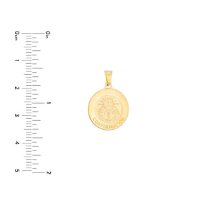 Confirmation Medal 14kt Gold Pendant Charm