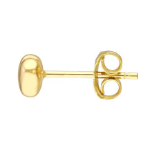 Load image into Gallery viewer, Puffy Heart Stud 14kt Gold Earrings