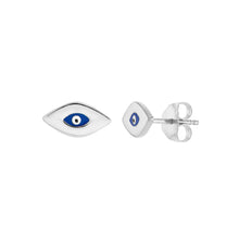 Load image into Gallery viewer, Mini Evil Eye Earrings