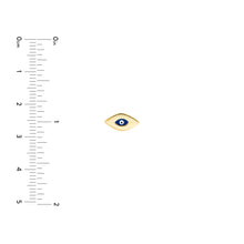 Load image into Gallery viewer, Mini Evil Eye Earrings