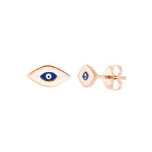 Load image into Gallery viewer, Mini Evil Eye Earrings