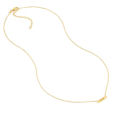 Load image into Gallery viewer, Mini Love Bar 14kt Gold Necklace