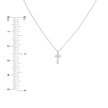 Load image into Gallery viewer, Mini Diamond Cross Necklace