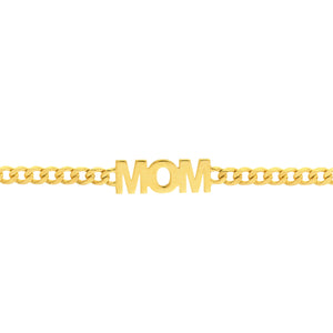 Mom Curb Chain Bracelet