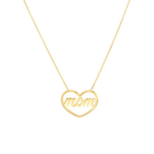 Load image into Gallery viewer, Moms Open Heart Necklace