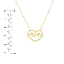 Load image into Gallery viewer, Moms Open Heart Necklace