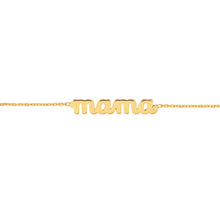 Load image into Gallery viewer, Mama Nameplate 14kt Gold Bracelet