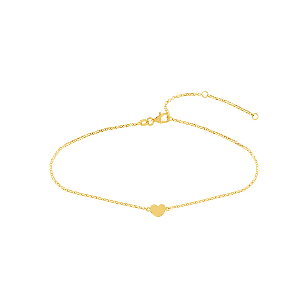 Tender Love 14kt Gold Anklet