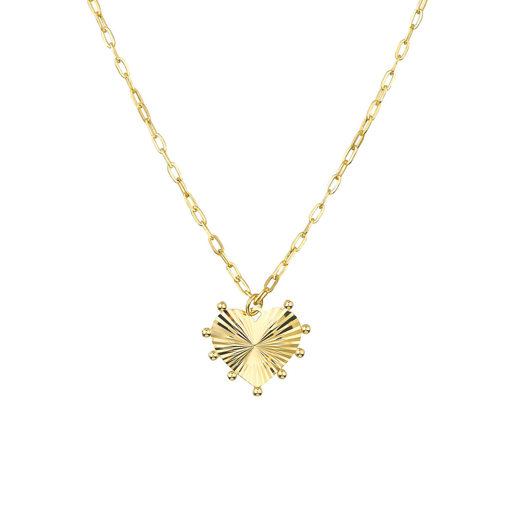 Beaming Love 14kt Gold Necklace