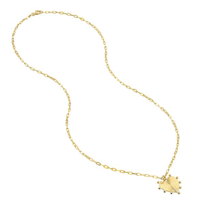 Beaming Love 14kt Gold Necklace