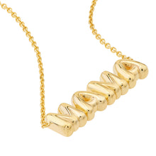 Load image into Gallery viewer, Puff Mama 14kt Gold Necklace