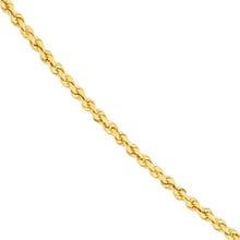 Load image into Gallery viewer, 14kt Gold Classic Light Rope Chain with Lobster Lock 2.30mm