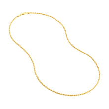 Load image into Gallery viewer, 14kt Gold Classic Light Rope Chain with Lobster Lock 2.30mm