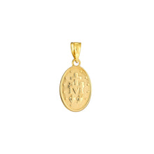 Load image into Gallery viewer, 14K Oval Blessed Mary Medal